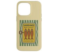 Boîte à Sardine rétro en Forme de Poisson - Méditerranée Classique Coque pour iPhone 14 Pro Max
