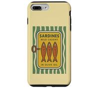 Boîte à Sardine rétro en Forme de Poisson - Méditerranée Classique Coque pour iPhone 7 Plus/8 Plus