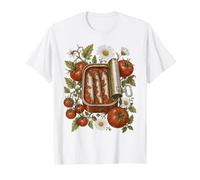 Boîte à Sardines et tomates pour Amateurs de Fruits de mer T-Shirt
