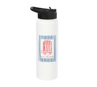 Boîte à sardines style rétro pour pêcheurs Stainless Steel Insulated Water Bottle