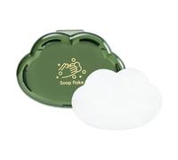 Boîte à savon de voyage - Distributeur de savon de voyage compact, feuilles de savon jetables polyvalentes | Papier de savon pratique et léger, randonnée, voyage, randonnée, camping et EME