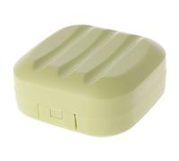 Boîte à savon de voyage portable - Porte-savon - Récipient de rangement pour la douche - Accessoires de salle de bain - Conteneur