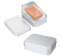 Boîte à savon en aluminium avec égouttoir et couvercle, étanche pour voyage et maison, porte-savon pour savon festif, shampooing et savon à raser