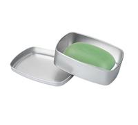 Boîte À Savon | Multifonctionnel ÉTui De Voyage en Aluminium pour Savon | Carré Porte Savons en Aluminium Solide | Boite Solide pour Le Stockage du Thé, des Médicaments Et des Cartes De Visite