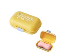 Boîte à Savon Portable de Voyage avec Couvercle Porte-Savon Étanche et Scellé,Boîtes à Savon pour la Maison, la Salle de Bain, la randonnée, Les Voyages