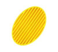 Boîte À Savon Porte-Savon en Silicone Flexible, boîte de Rangement for Salle Bain, Plateau for Assiettes et éponges Douche, étagère avec égouttoir, antidérapant(Yellow)