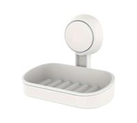 Boîte à Savon Porte-Savon Mural sans perçage for Douche, Ventouse puissante, Auto-drainant, rectangulaire, en Plastique, for Salle de Bain et Cuisine