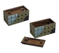 Philos-Spiele - Boîte à puzzle - Secret Box Summer 5528 - Jeu d'astuces en bois