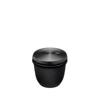 Boîte à sel et à épices - GEFU - X-PLOSION - Noir - Faïence - Couvercle hermétique - 150 ml