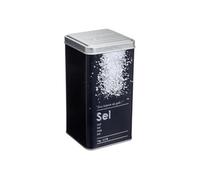 - Boîte à Sel Relief II 17cm Noir