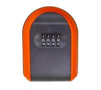 Boîte à serrure magnétique - Bouton furtif - Support caché - Boîtier magnétique puissant pour l'extérieur - Boîte de protection avec vol pour le stockage des clés de rechange