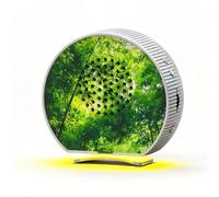 Boîte à Sons d'oiseaux de Mouvement avec Support Amovible, 8 Naturels Birdsongs, Murmure de Ruisseau, Source Forestière, Boîte à Musique Relaxante et Détente