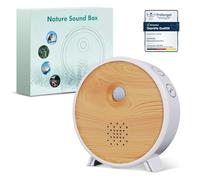 Boîte à sons naturels avec détecteur de mouvement, minuterie | chants d'oiseaux et source de forêt, 9 chants d'oiseaux, murmure de ruisseau, bruits de mer