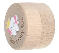 Boîte à Souvenirs de Dents en Bois, Grosse Capacité, pour Enfance | Design Sculpté 3d, Coffret de Mémoire pour Parents et Garçon et Filles
