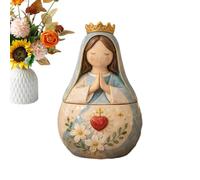 Boîte à souvenirs de prière - Vierge Marie et Jésus chrétien - Boîte de