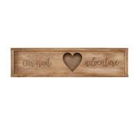 Boîte à souvenirs de test de grossesse, boîte d'annonce de grossesse en bois, creux pour test de grossesse, espace personnalisable, charmant souvenir, fabriquée à la main avec amour, 20 x 5 x 2,5 cm,