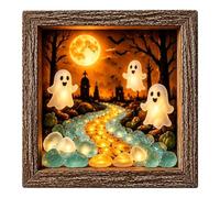 Boîte à souvenirs d'Halloween à faire soi-même - Décoration rustique