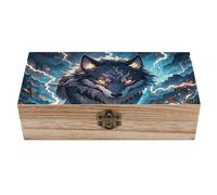 Boîte à souvenirs en bois avec couvercle à charnière faite à la main pour mariage, artisanat, bijoux, photos, boîte de rangement élégante et décorative, cadeau idéal pour une fête prénuptiale