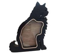Boîte à souvenirs en bois pour poils d'animaux de compagnie - Sculpture personnalisable - Décoration de table faite à la main - Souvenirs gravés