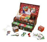 Boîte à souvenirs Minecraft Calendrier de l'Avent, 24 jours avec des cadeaux Minecraft & surprises de papeterie, décompte jusqu'à Noël, cadeau officiel sous licence pour les joueurs | Paladone