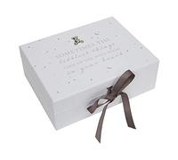 Boîte à souvenirs pour bébé avec ours en peluche