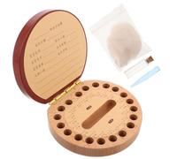 Boîte à Souvenirs pour Bébé en Bois, Dents de Lait, Cheveux, Cochon | Fermeture Sécurisée, Présent pour Familles, Rangement Commémoratif, Style Ludique et Charmant