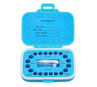 Boîte à souvenirs pour les dents perdues pour enfants, protège-dents, récipient pour première dent, rangement pour dents de bébé, porte-dents et boîte cadeau de rangement pour enfants