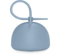 Boîte À Sucettes En Silicone Soft Et Flexible,Avec Capacité Pour 2 Tétines,Pochette Avec Anse Flexible,Colour Essence,Bleu