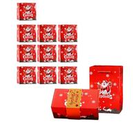 Boîte à surprises de Noël, mécanisme pour la décoration de la maison et l ' emballage de cadeaux créatifs, fournitures de fête, boîte-cadeau pliable surprise
