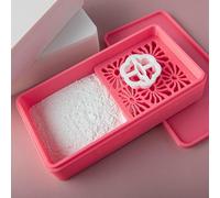 Boîte à tarauds en fécule de maïs pour argile polymère, récipient pour moulage d'argile, récipient en poudre d'amidon de maïs, récipient à poudre étanche à bouton-pression, boîte pratique pour la