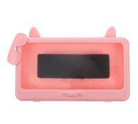 Boîte à Téléphone Étanche Rose en Plastique, Support Mural | Écran Tactile Compatible, Design sans Perçage, Forte Charge, Salle de Bain