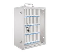 Boite a Telephone Portable Verrouillé, Boîte de Rangement for Téléphone Portable À 48 Compartiments avec Poignées Confortables for Une Mobilité Facile, Parfaite for L'école Ou Le Travail(48)