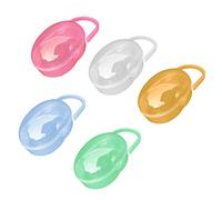 Boîte à Tétine Bébé,Paquet de 5 boîtes de Bébés Boîtes de Rangement Bebe Boîte Portable Boite a tetine Sucette Boîte Bébé Fournitures pour Voyage en Plein Air(Rose+Transparent+Bleu+Jaune+Vert)