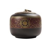 Boîte à Thé Boîte à thé en porcelaine de style rétro chinois, récipient à thé en vrac en céramique de style chinois vintage, récipient à bonbons au sucre, pot à gingembre, boîtes à grains de café for