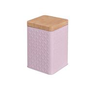 Boite à thé en métal - Rose