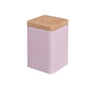 Boite à thé en métal - Rose