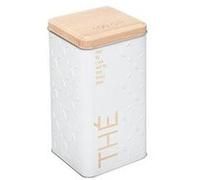 Boîte à thé en vrac "scandi" 17cm blanc Blanc G