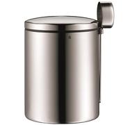 Boîte à thé et à café culte WMF en acier inoxydable pour 500 g, boîte en acier inoxydable avec cuillère doseuse, récipient à grains de café, acier inoxydable Cromargan mat, pour café en poudre et gra