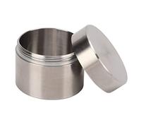 Boîte à Thé Métal, Petite Boite Hermetique Metal en Acier Inoxydable, Pot à Thé Hermétique, Mini Boîte Portable pour La Maison Le Bureau Le Stockage de Pilules D'herbes et D'épices