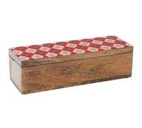 Boite à thé Santa 30x10 cm - Amadeus