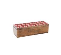 Boite à thé Santa 30x10 cm Amadeus