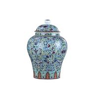 Boîte à Thé Tea Cans Ceramic Sealed Cans Household Piggy Banks Awakening Tea Cans Retro Chinese General Cans Ornaments Storage Cans Empty Cans Tea Cans(D)