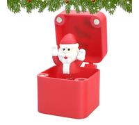 Boîte À Thème De Noël - Décorations Hilarantes Du Père Noël,Boîte À Blagues Et Porte-Argent De Fêtes | Pour Cadeaux De Fête Remplissage De Bas De Famille Amis