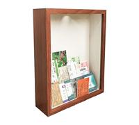 Boîte à tickets, boîte à timbres, boîte à ombre pour bouchon de bouteille, boîte à mémoire de racine de ticket, boîte à mémoire de couvercle/chapeau, cadre de vitrine à chargement supérieur, verre