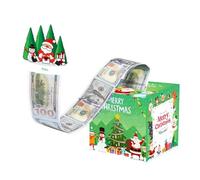 Boîte à Tirer l'argent de,Pochette pour Espèces | Boîte à Argent à Tirer pour avec 50 Sachets - pour Fête De Vacances Festives Adultes Amis Et Famille