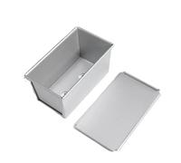 Boîte à Toast de qualité commerciale 450g avec couvercle, for usage domestique, cuisson du pain, grille-pain, moule de four, outils de cuisson de cuisine(600g)