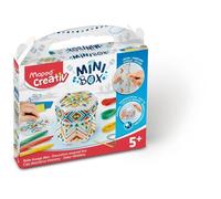 Maped Creativ - Kit Activité Manuelle pour Enfant - Boîte à Tisser avec Fils Colorés et Mosaïques - Loisirs créatifs Enfants dès 5 Ans