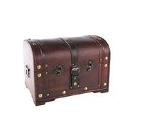 Boîte à Trésor Pirate Coffre Boîte Cadeau Boîte Taille 34 x 24 x 21
