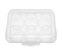 Boîte à Œufs Anti-collision en Abs avec Couvercle et Loquet | Empilable, Rangement Polyvalent, pour Réfrigérateur et Frigo, Format Compact, Usage Camping