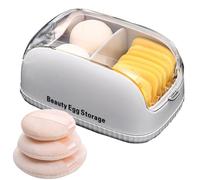 Boîte à œufs de beauté | Boîte de rangement portable anti-poussière pour œufs cosmétiques - Boîte de rangement pour outils de beauté, mallette multifonctionnelle pour un usage quotidien ou en voyage,